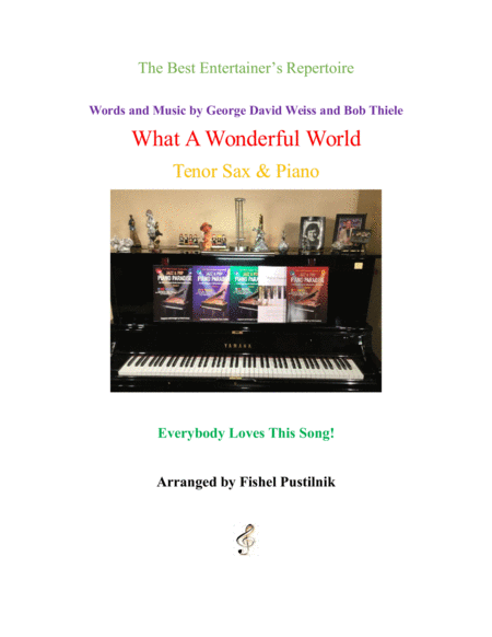 What A Wonderful World For Tenor Sax And Piano Sheet Music