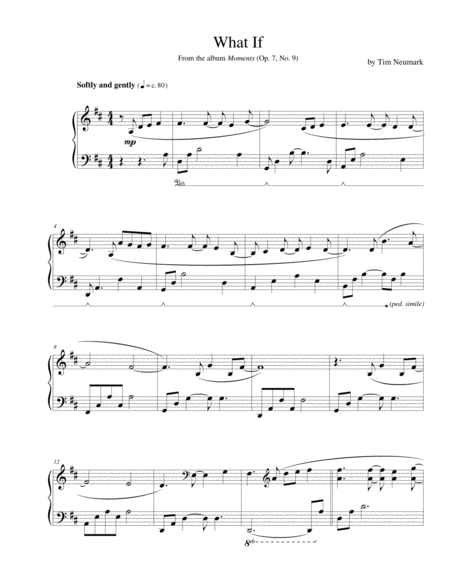 What If Sheet Music