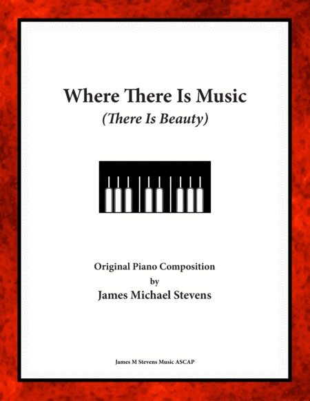 Free Sheet Music Where There Is Music Romantic Piano