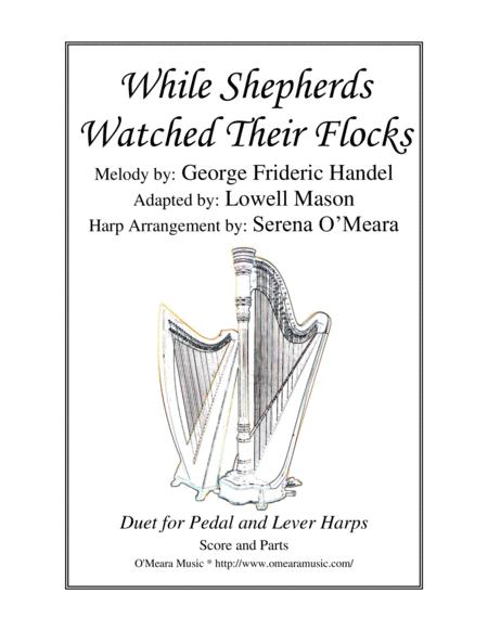 While Shepherds Watched Their Flocks Score Parts Sheet Music