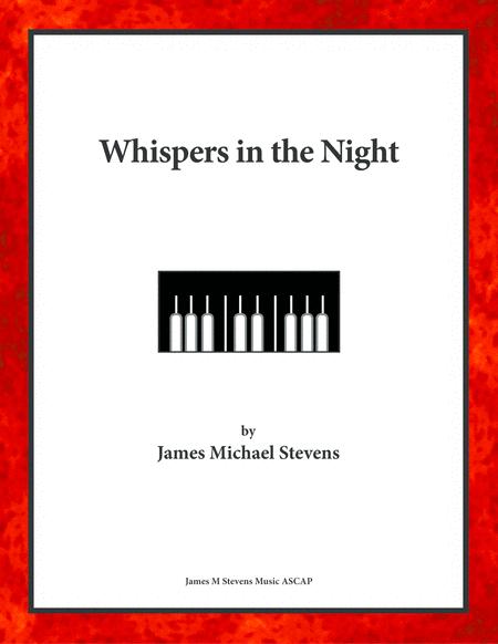 Whispers In The Night Romantic Piano Sheet Music