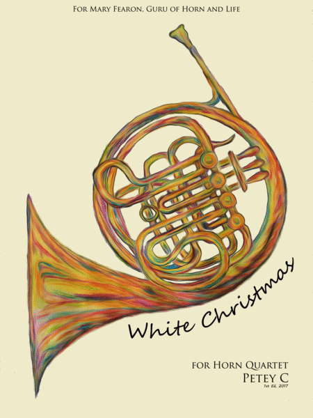 Free Sheet Music White Christmas For Horn Quartet