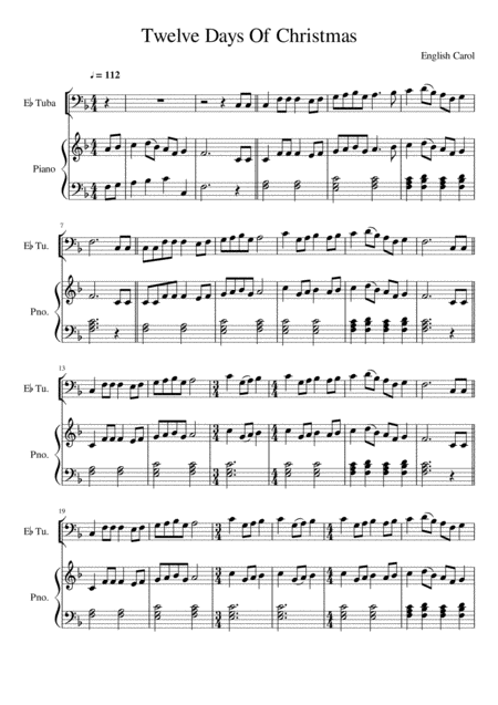 Free Sheet Music White Christmas For String Orchestra Piano Jingle Bells