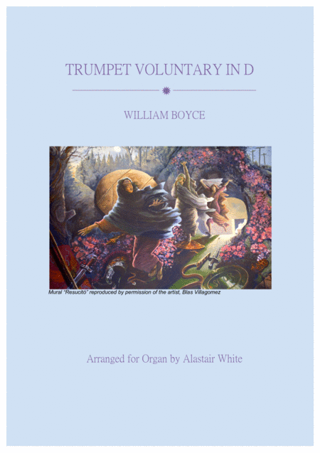 Free Sheet Music William Boyce Trumpet Voluntary In D