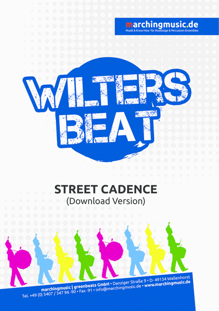 Wilters Beat Street Cadence Sheet Music