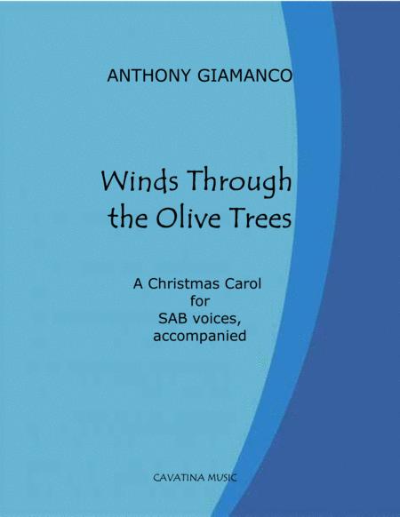 Winds Through The Olive Trees Sab Voices Piano Sheet Music