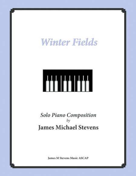 Winter Fields Reflective Piano Sheet Music