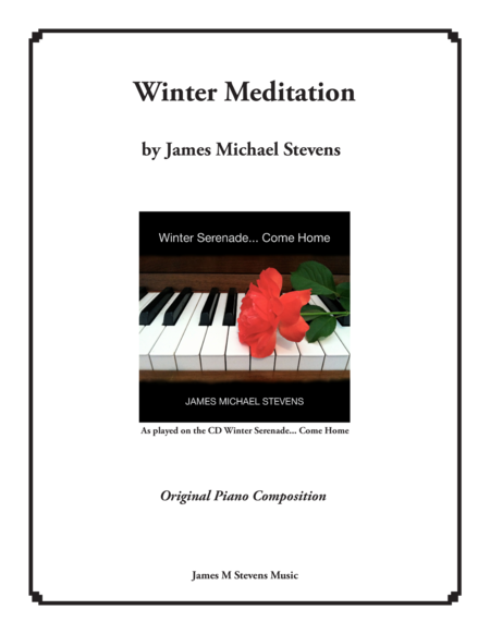 Winter Meditation Sheet Music