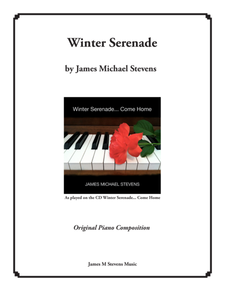 Free Sheet Music Winter Serenade Come Home