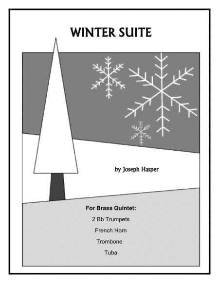 Free Sheet Music Winter Suite Brass Quintet