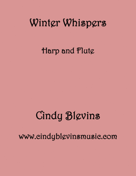 Winter Whispers For Harp And Flute From My Book Gentility For Harp And Flute Sheet Music