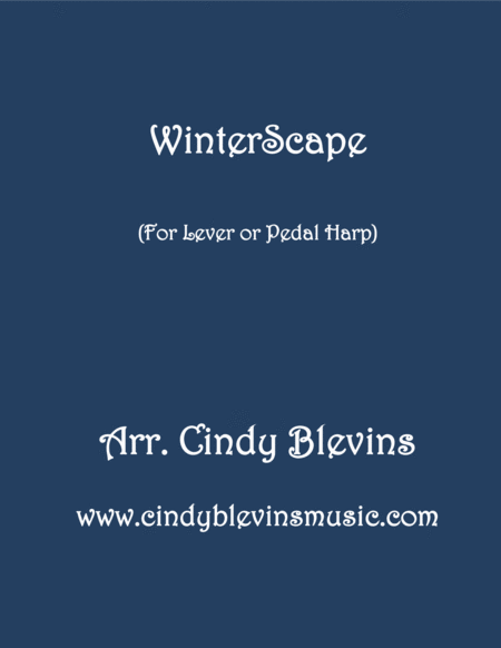 Winterscape Arranged For Lever Or Pedal Harp From My Book Winterscape Sheet Music