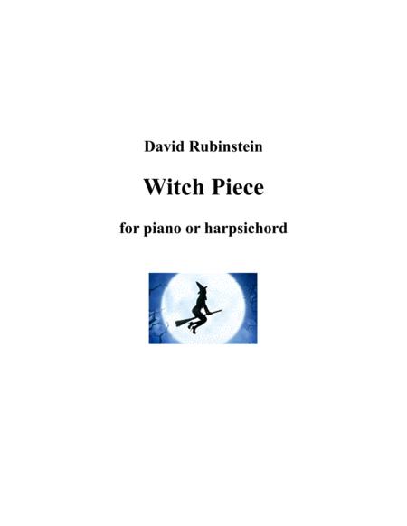 Free Sheet Music Witch Piece