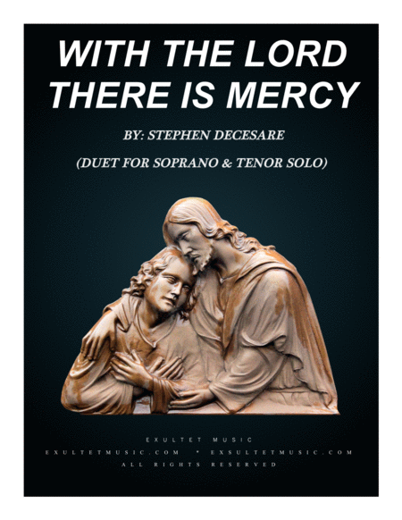 With The Lord There Is Mercy Duet For Soprano And Tenor Solo Sheet Music