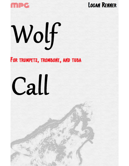 Free Sheet Music Wolf Call