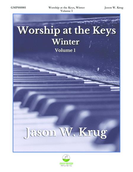 Free Sheet Music Worship At The Keys Winter Volume 1