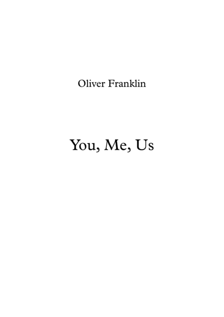 You Me Us Sheet Music