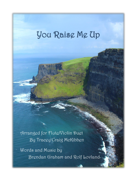 Free Sheet Music You Raise Me Up For Flute Violin Duet