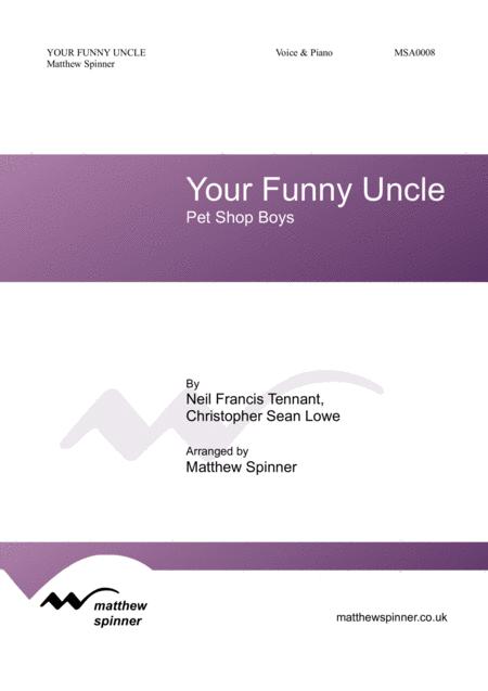 Your Funny Uncle Pet Shop Boys Voice And Piano Sheet Music