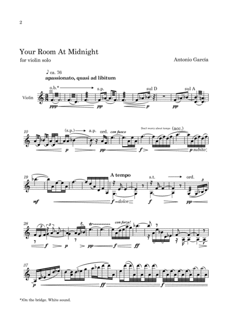 Free Sheet Music Your Room At Midnight