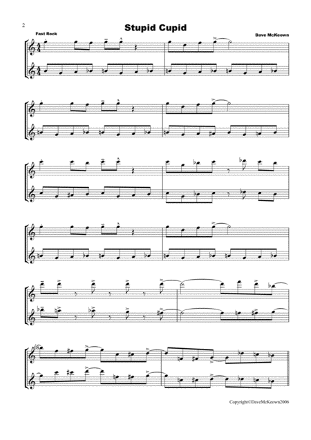 10 Blues Duets For Tenor Or Soprano Saxophone Page 2