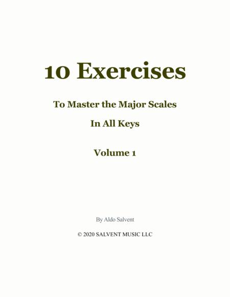 10 Exercises To Master All Major Scales Vol 1 Page 2