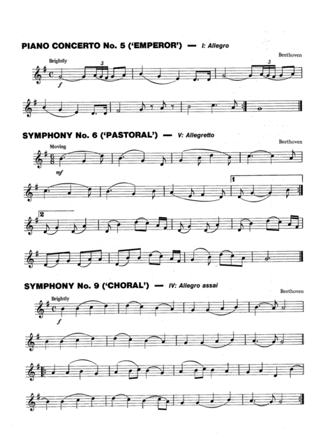 100 Classical Tunes To Play For Any Treble Clef Instrument Page 2