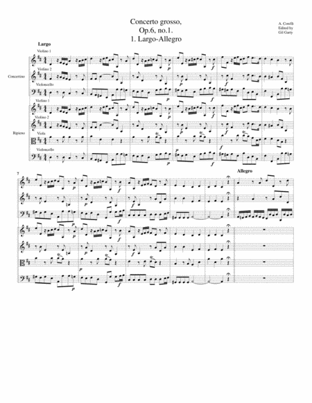 12 Concerti Grossi Op 6 Complete Set Of Scores And Parts Page 2