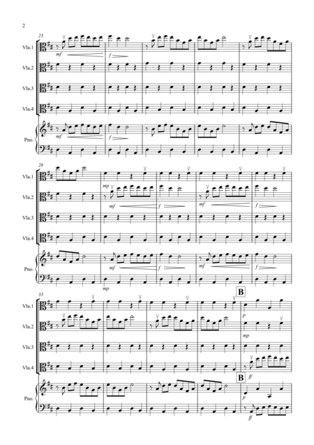 1812 Overture For Viola Quartet Page 2