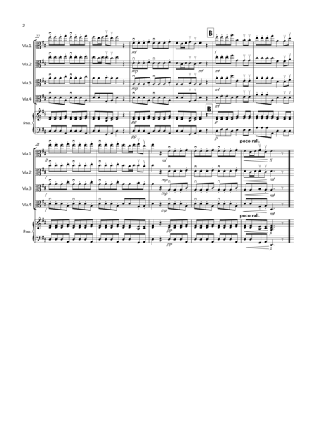 2 Classical Favourites For Viola Quartet Volume One Page 2