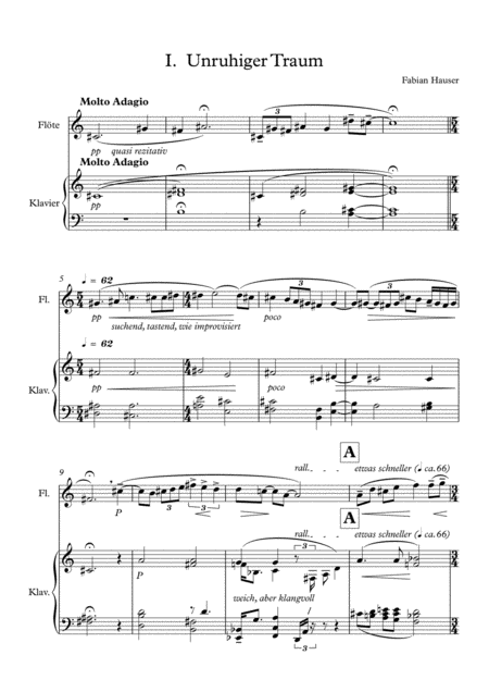 2 Nocturnes For Flute And Piano Page 2