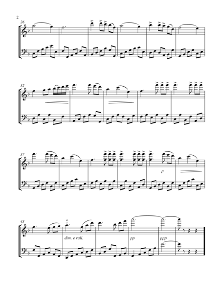 2 Opera Arias For Violin Cello Duet Page 2