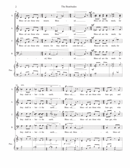 2 Part Invention No 14 Alto And Baritone Saxophone Duo Page 2