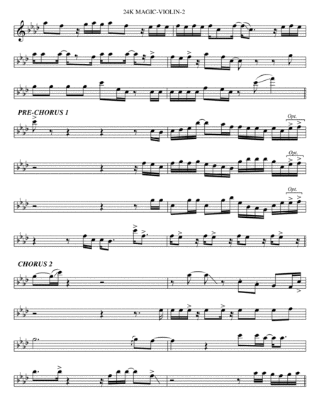 24k Magic Violin Page 2