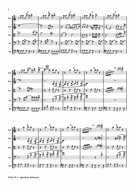 25 Or 6 To 4 Chicago String Quintet Page 2