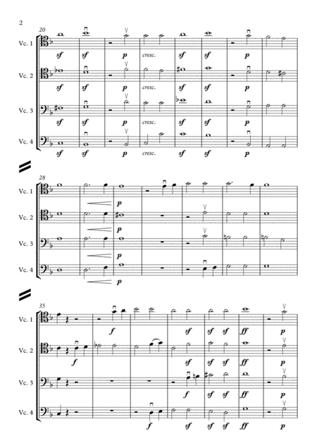 3 Equali Cello Quartet Page 2