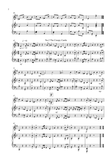 3 Halloween Pieces For Trumpet And Piano Page 2