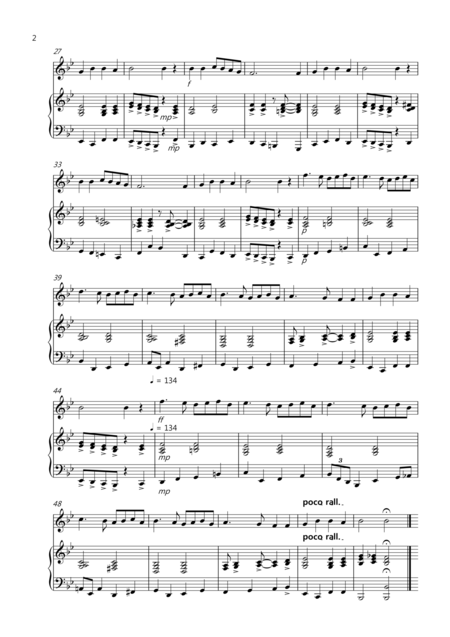 3 Jazzy Christmas Pieces For Alto Saxophone And Piano Page 2