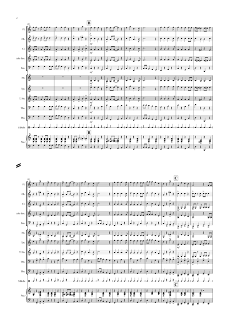 3 Jazzy Christmas Pieces For School Concert Band Page 2