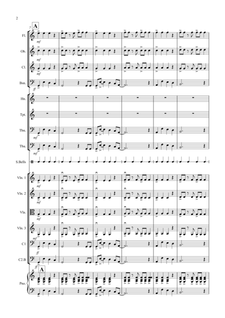 3 Jazzy Christmas Pieces For School Orchestra Page 2