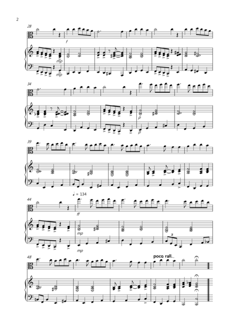 3 Jazzy Christmas Pieces For Viola And Piano Page 2