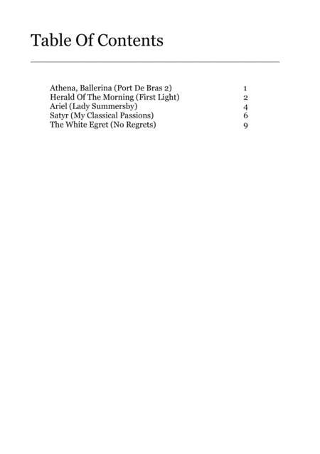 5 Ballet Piano Solos Page 2