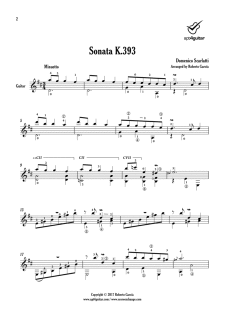 5 Sonatas In Tempo Di Minuetto Page 2