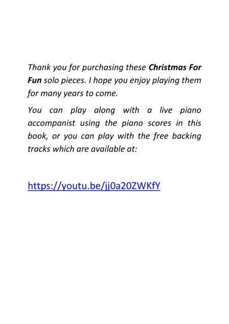 6 Christmas Cello Solos For Fun With Free Backing Tracks And Piano Accompaniment To Play Along With Various Levels Page 2