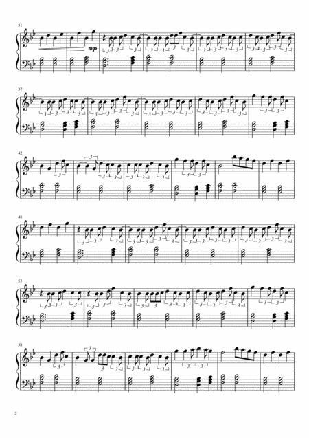 7 Years Lukas Graham Easy Piano Solo Page 2