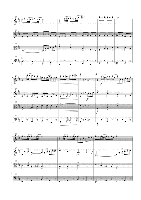 76 Trombones For String Quartet Page 2