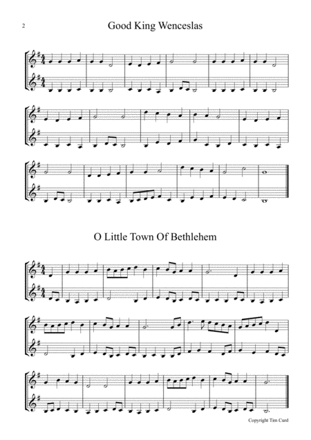 8 Christmas Duets For Trumpet Page 2