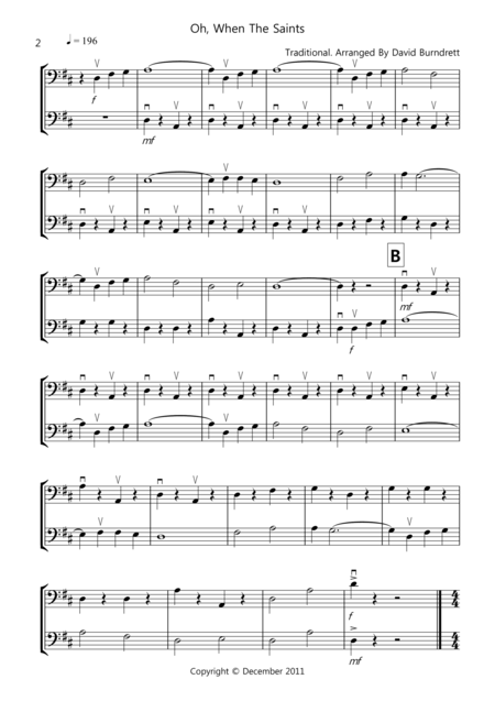 8 Easy Duets For Double Bass Page 2