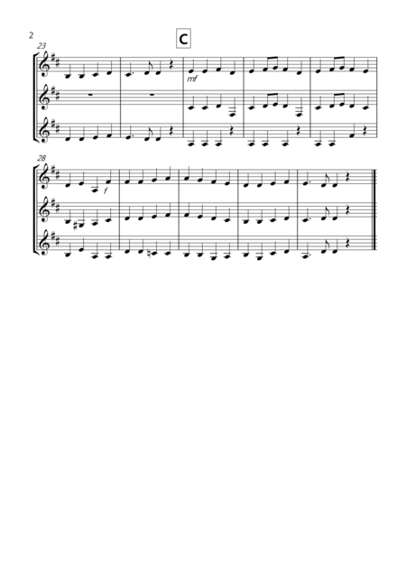 8 Easy Trios For Clarinet Page 2