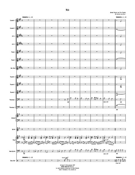 98 6 By Tony Powers George Fischoff Arr William Luke Kelly Page 2